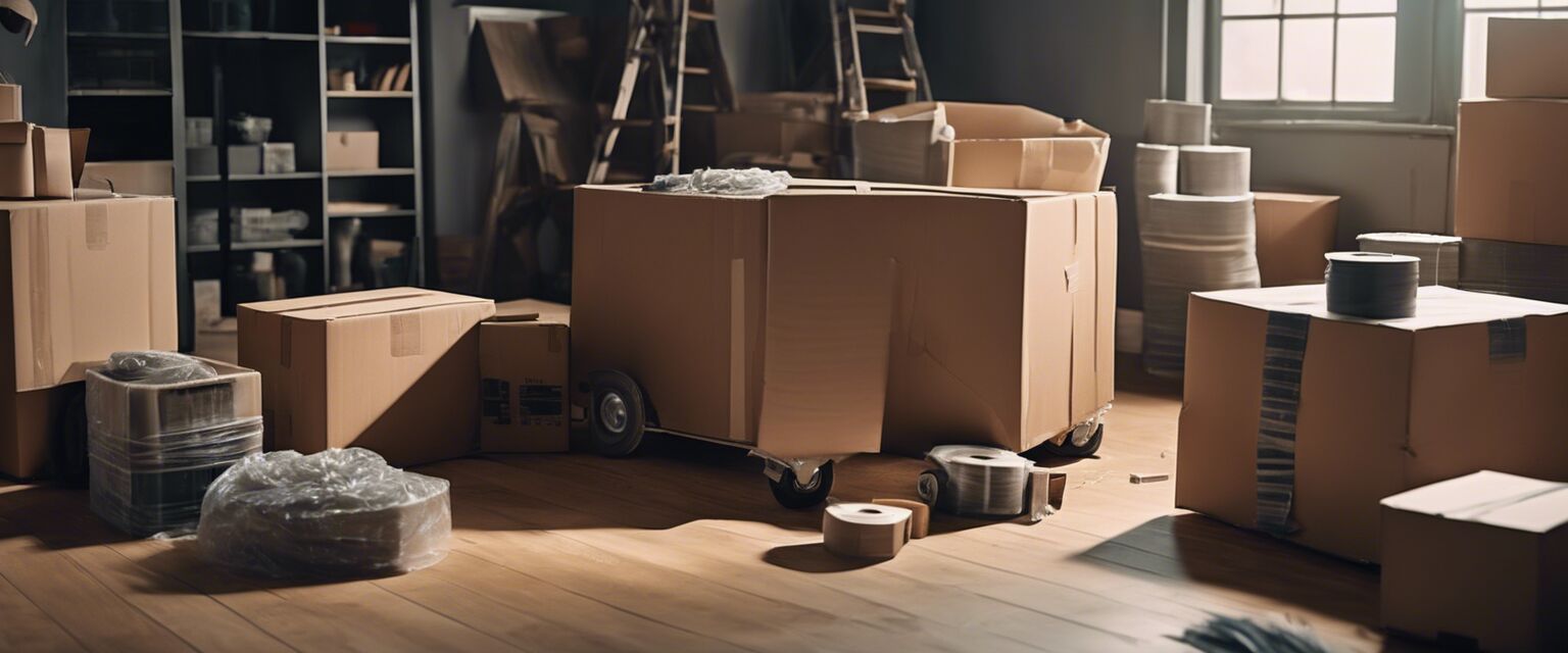 Moving supplies image