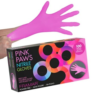 FRAMAR Pink Gloves